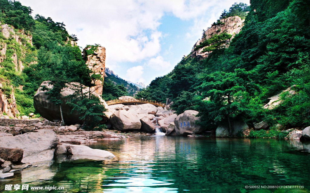 青岛崂山得鱼潭