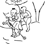 中国民间矢量图库人物