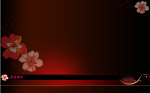 暗红色花纹PS分层背景图