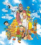 福禄 寿星 童子
