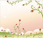 花开满地