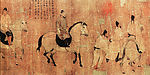 传世人物——游骑图