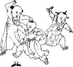 中国民间矢量图库人物