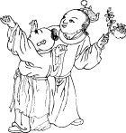 中国民间矢量图库人物