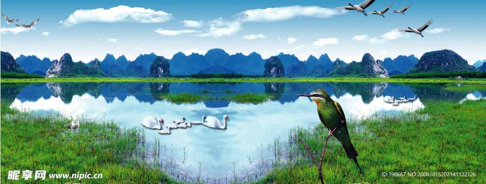 美丽山水风景