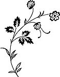 韩国典雅花纹