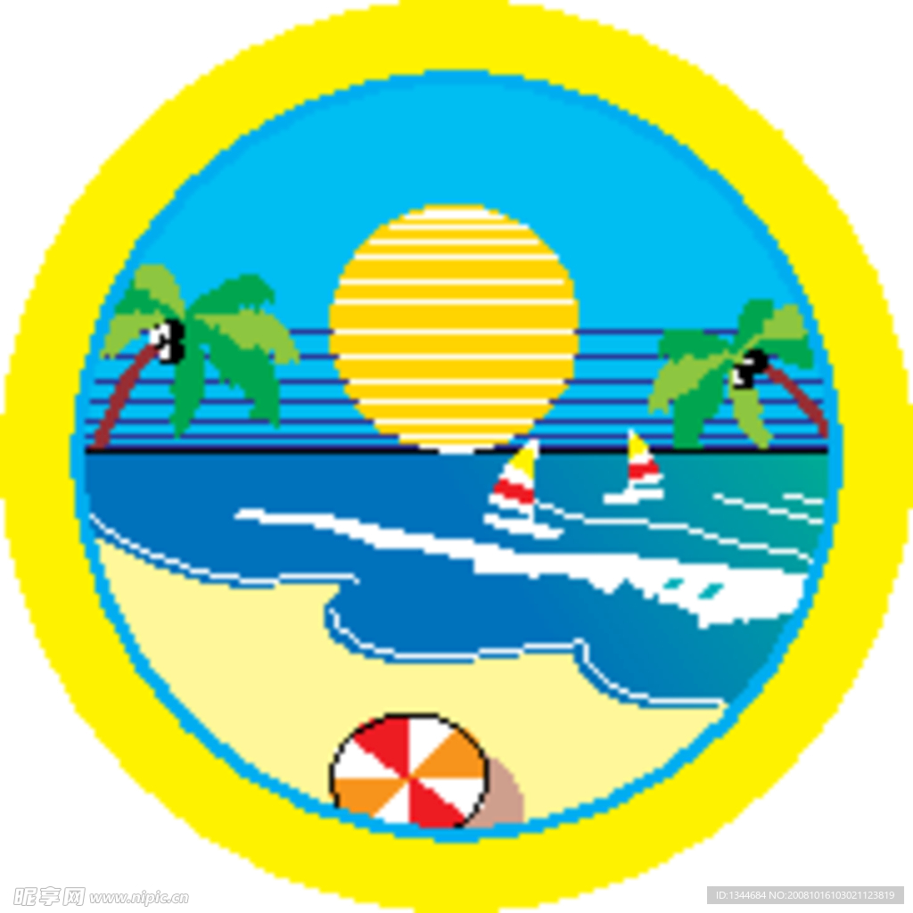 海边