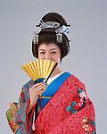 日本和服女性