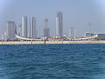海上看星海广场