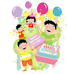 孩子过生日