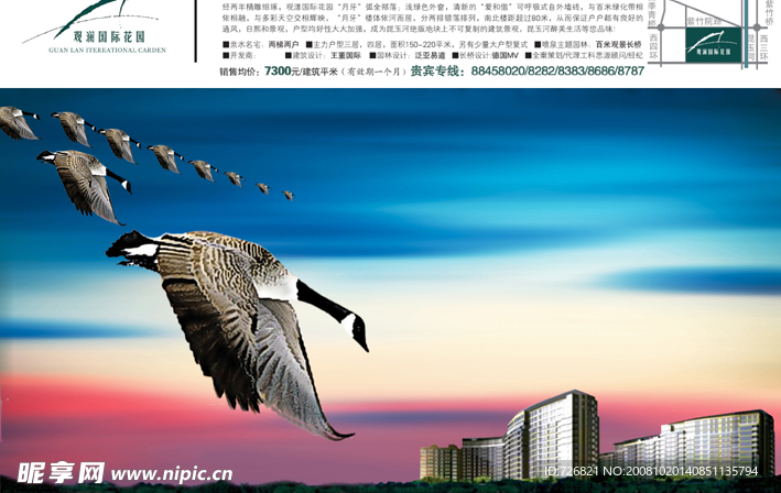 观澜国际花园宣传报广