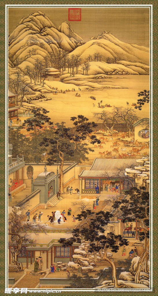 十二月令图