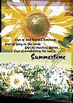 水彩意象PSD圖曾太陽花Summertimes
