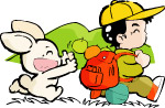 儿童上学