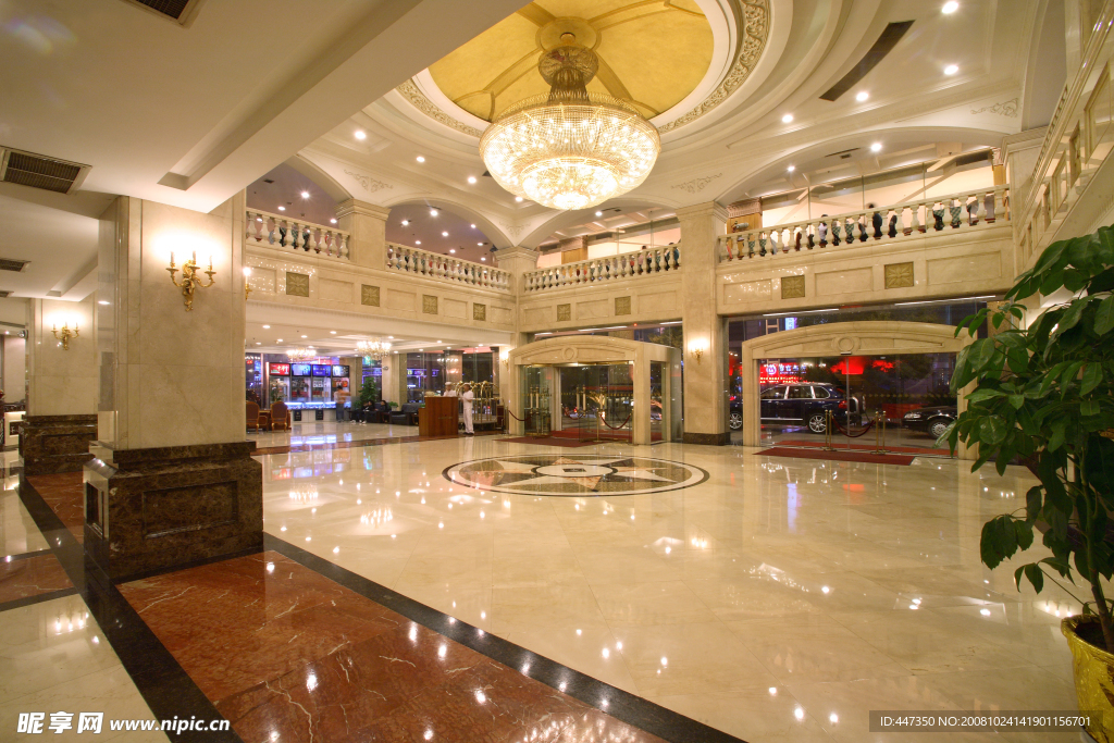 五星级酒店大堂