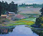 小山村之油画