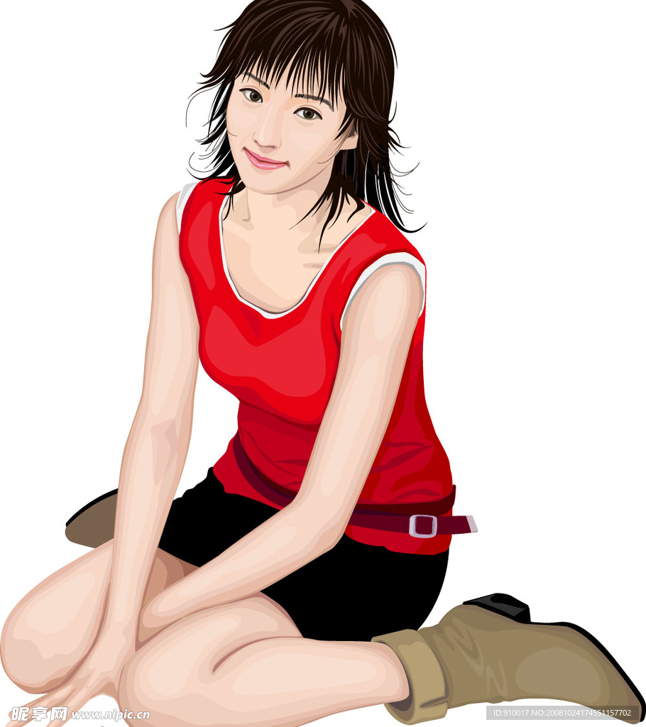 美女