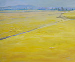 秋色田野之油画