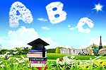 郊野的草地上
