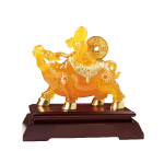 金色的玉牛