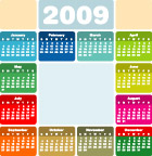 2009牛年挂历03