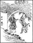 中国古代小说人物矢量