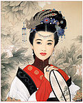 古典仕女国画