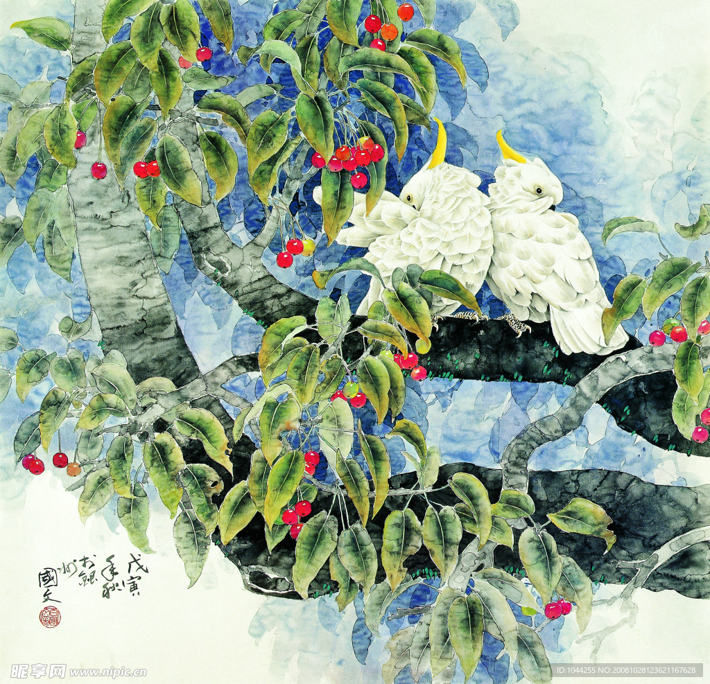 花鸟国画