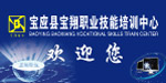 宝翔欢迎您 背景墙