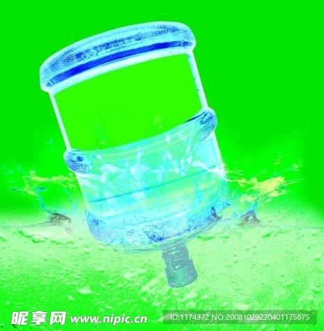 桶装水效果