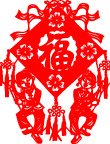 中国结剪纸福