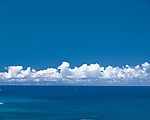 夏威夷海边的天空