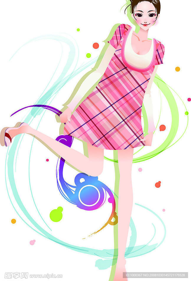 花纹女性