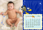 2009年宝宝台历模板9月