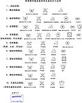 洗涤标志