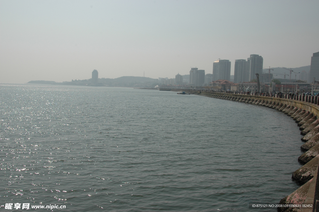 烟台的海岸