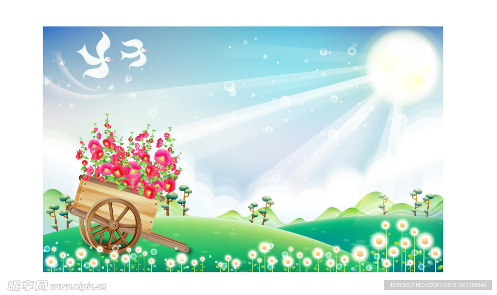 花