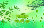花草背景