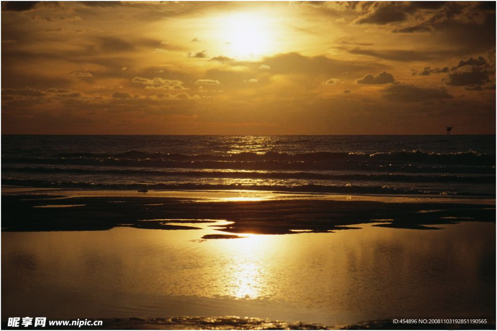 夕阳余辉