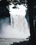 秀丽山水 瀑布美景 山涧溪流