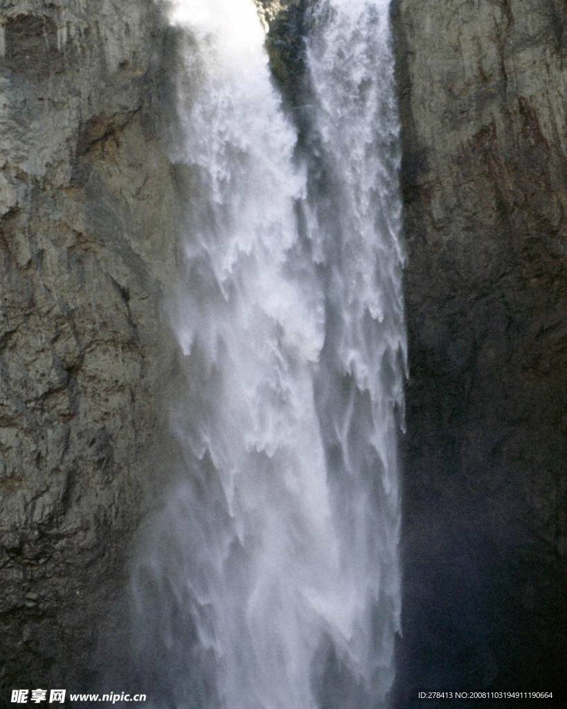 秀丽山水 瀑布美景 山涧溪流