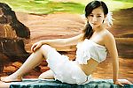 油画美女