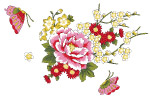 蝶恋花 分层图案