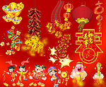春节喜庆素材