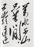 毛泽东书法长征2