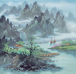 水墨画