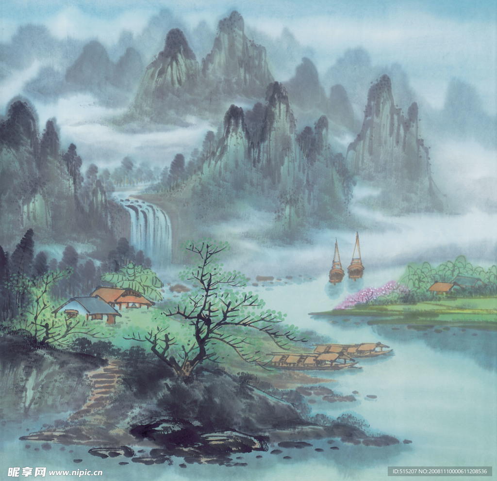 水墨画