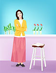 美女矢量图4