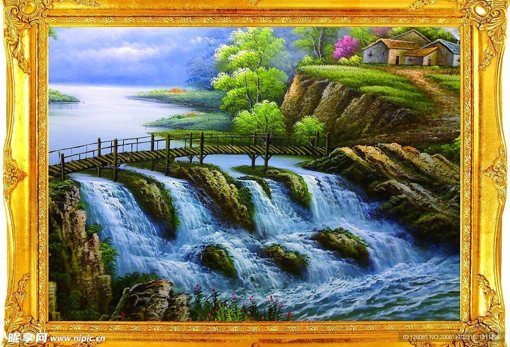 油画风景