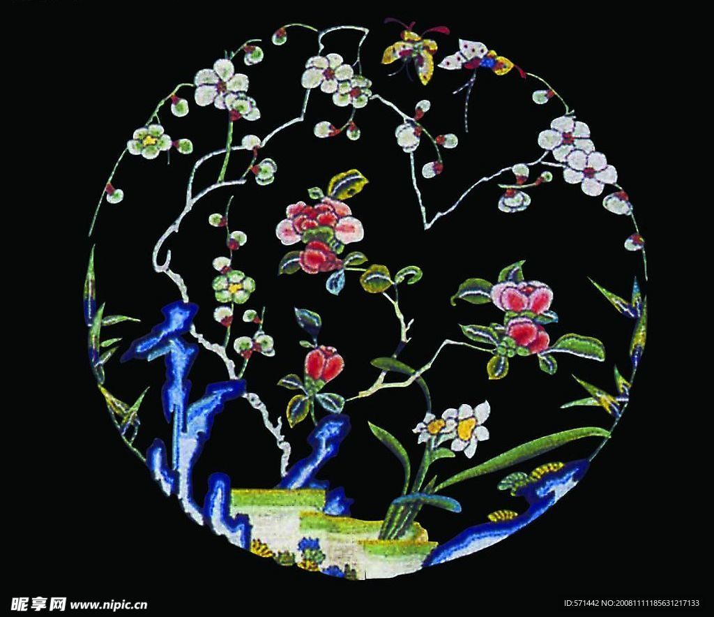 花形框